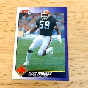 Score 91’ Vintage Mike Johnson Card